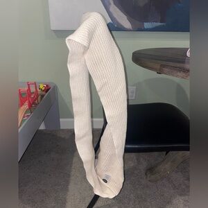 Love Your Melon Cream Knit Scarf